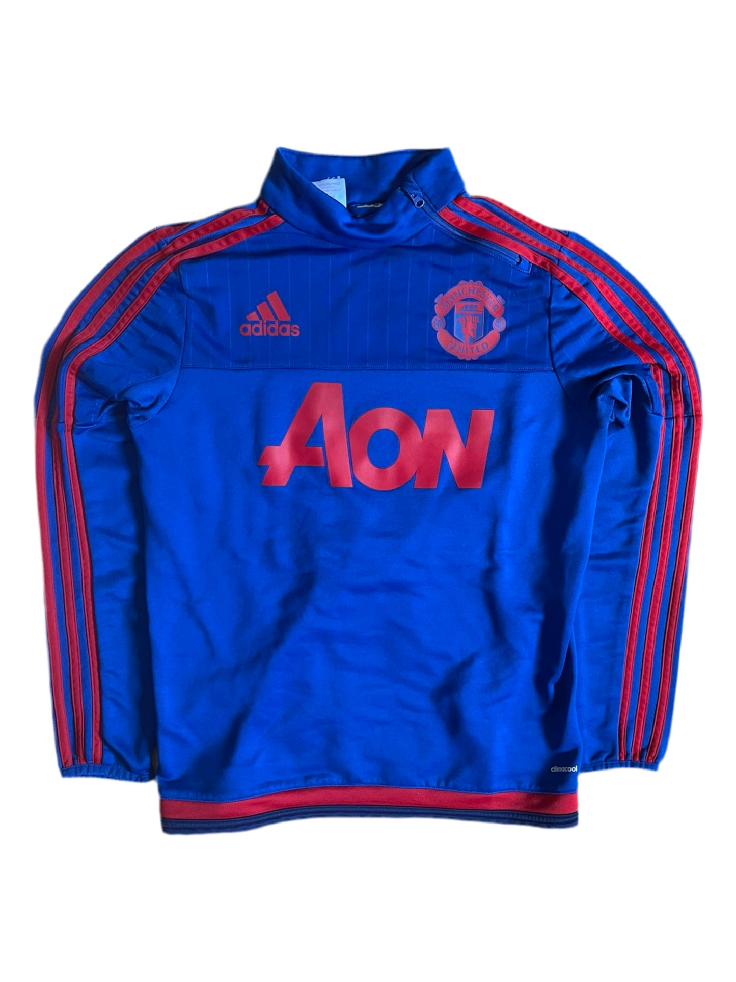 2015 Adidas Manchester United Half-Zip (XS)