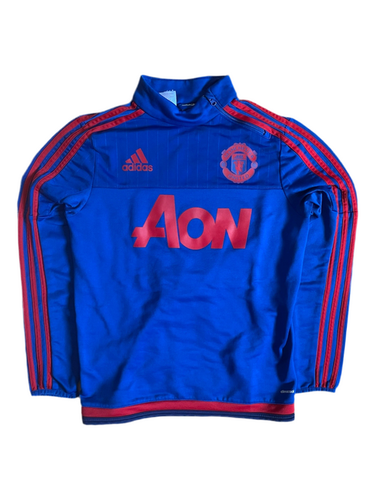 2015 Adidas Manchester United Half-Zip (XS)